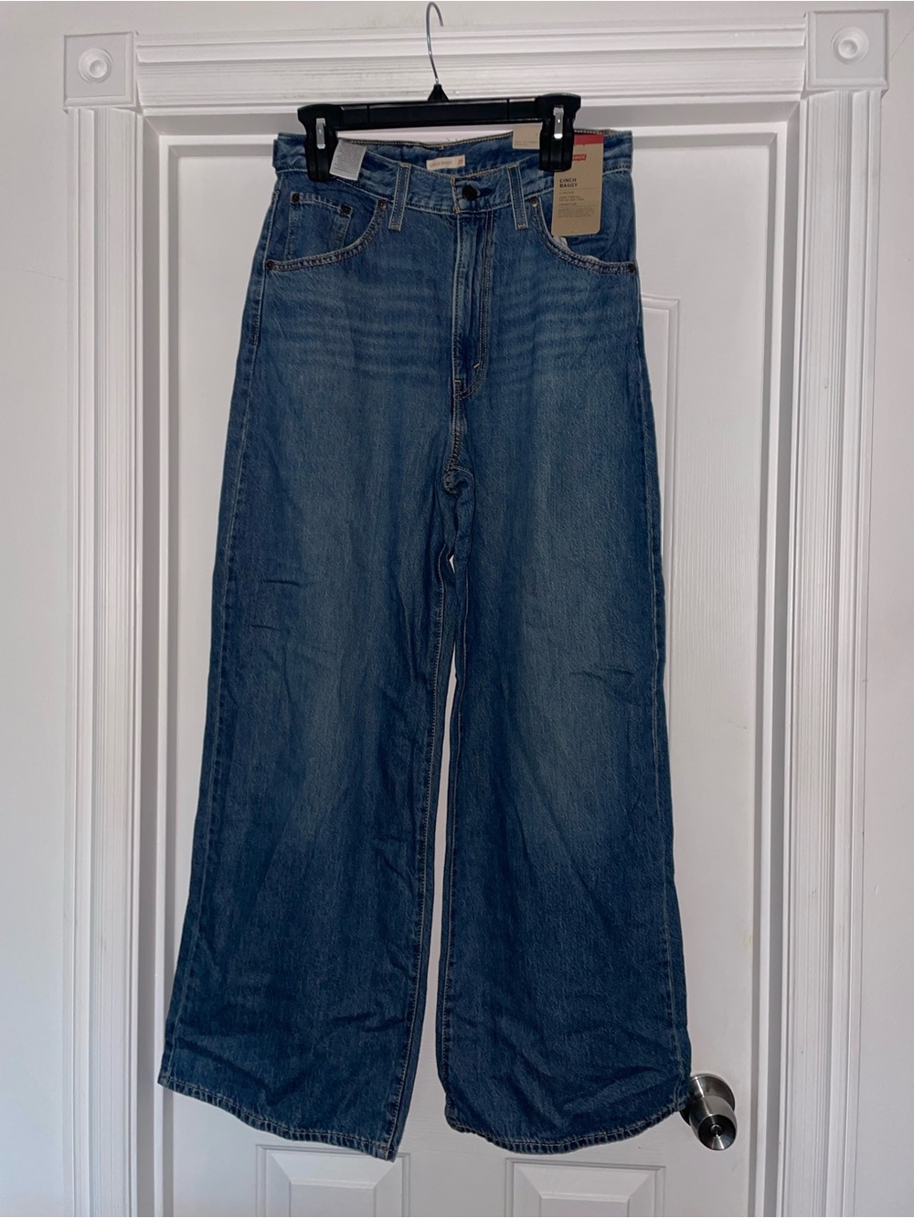 Levi’s Women Cinch Baggy Lightweight Jeans In chasing dreams Sz 29 NWT - Picture 7 of 14